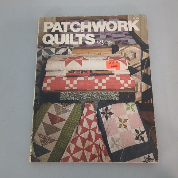 Patchwork Quilts by Barbara G Jackson 123 Home Guides 1978 Paperback Patterns - Picture 1 of 2